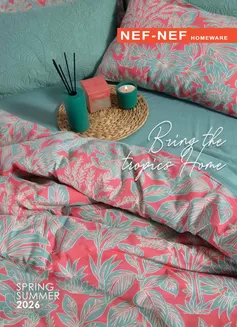 Κατάλογος Nef Nef Homeware σε Μούρεσι | Κατάλογος Spring-Summer 2026 | 2026-03-11T00:00:00.000Z - 2026-09-11T00:00:00.000Z