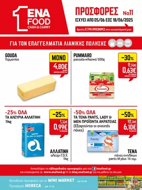 Κατάλογος ENA Cash & Carry σε Αθήνα | 15νθήμερο Έντυπο Προσφορών | 2025-06-05T00:00:00.000Z - 2025-06-18T00:00:00.000Z