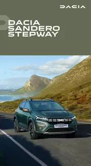 Κατάλογος Dacia | SANDERO STEPWAY Brochure | 2025-06-15T00:00:00.000Z - 2026-06-15T00:00:00.000Z