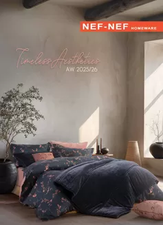 Κατάλογος Nef Nef Homeware σε Μούρεσι | Κατάλογος Autumn Winter 25/26 | 2025-10-20T00:00:00.000Z - 2026-04-20T00:00:00.000Z